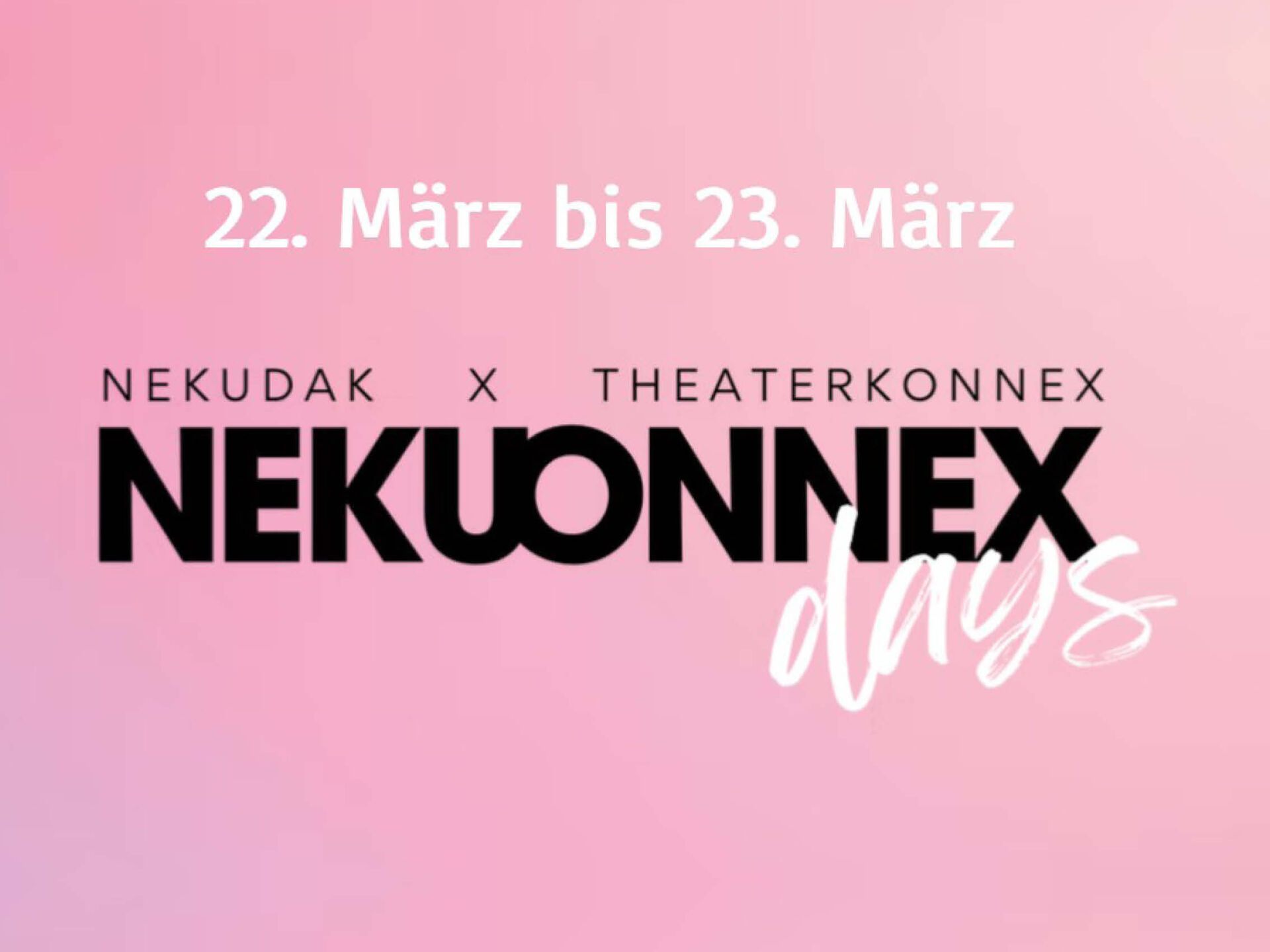 ZUNDER bei den NEKUONNEX DAYS